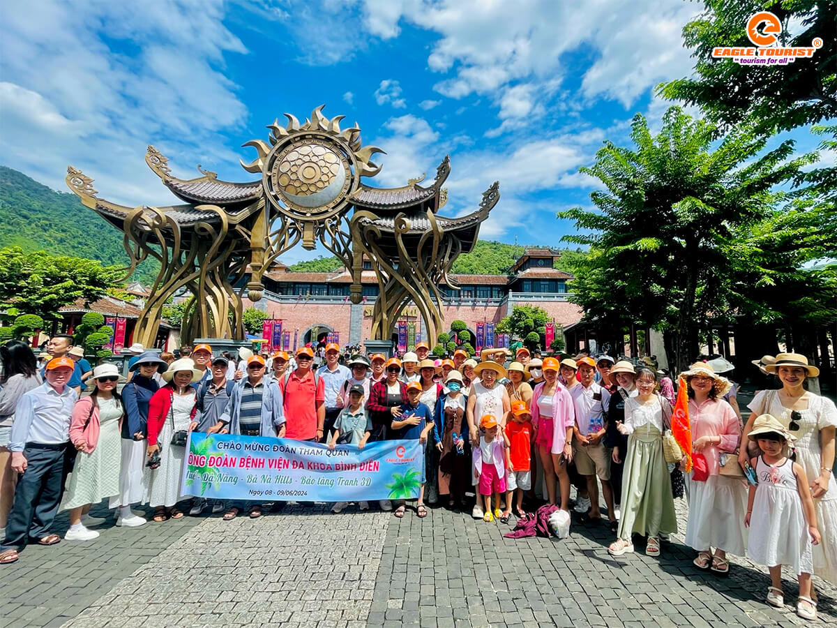 Chương trình tham quan Bà Nà Hills - Bảo tàng tranh 3D Đà Nẵng cùng Quý Công Đoàn BV Đa Khoa Bình Điền