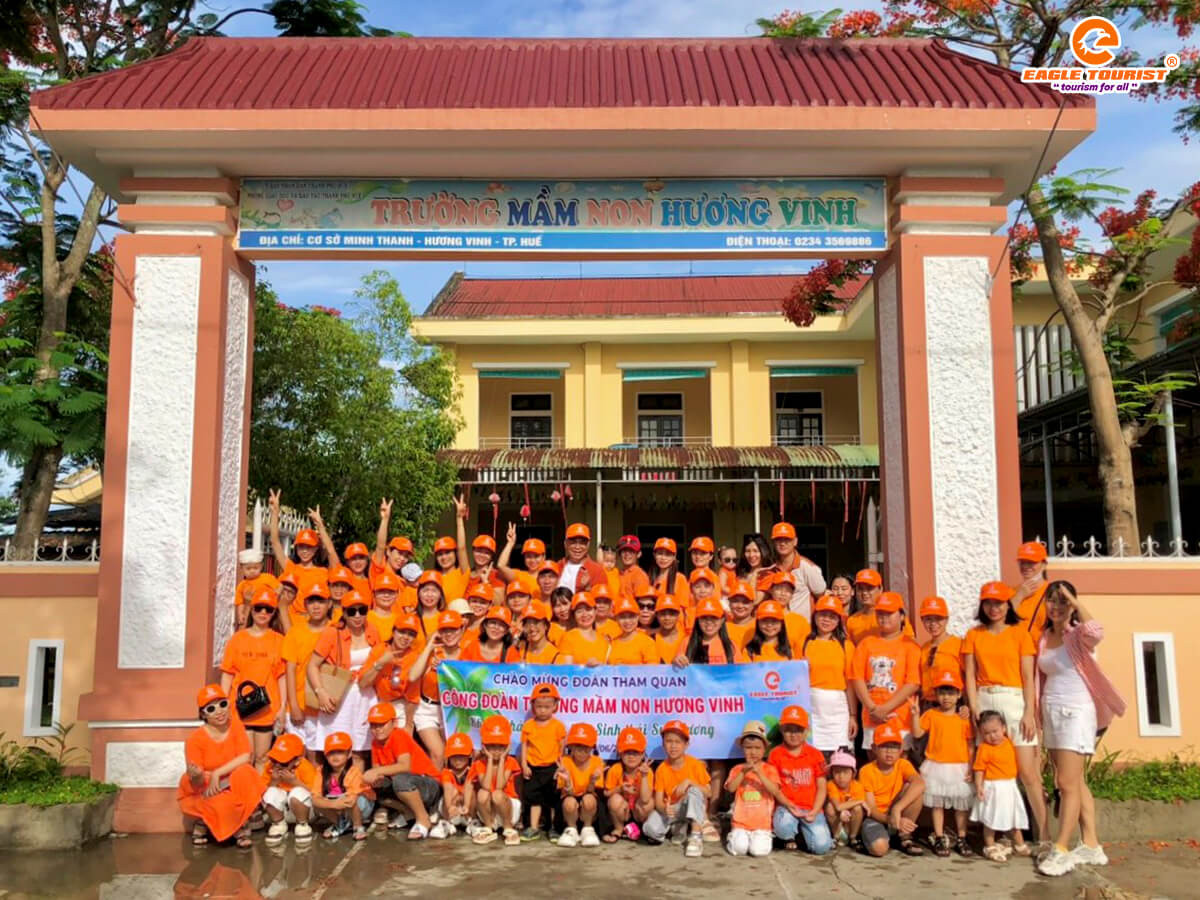 Hành trình tham quan và nghỉ dưỡng tại khu du lịch sinh thái Suối Lương cùng Quý công đoàn trường Mần Non Hương Vinh