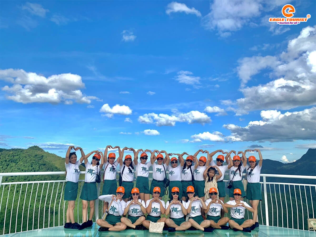 Chương trình tham quan Khu Du lịch sinh thái Cổng Trời Đông Giang - Mikazuki - Huế cùng Quý Công Đoàn Trường MN Phong Bình 1